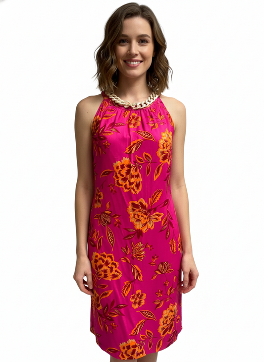 FOLEYS Vestido recto sin mangas