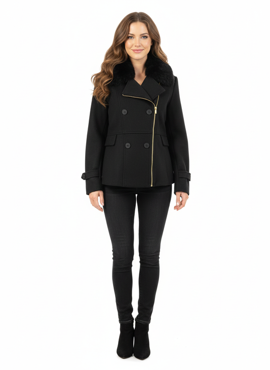 BLUE GREY Abrigo para Dama