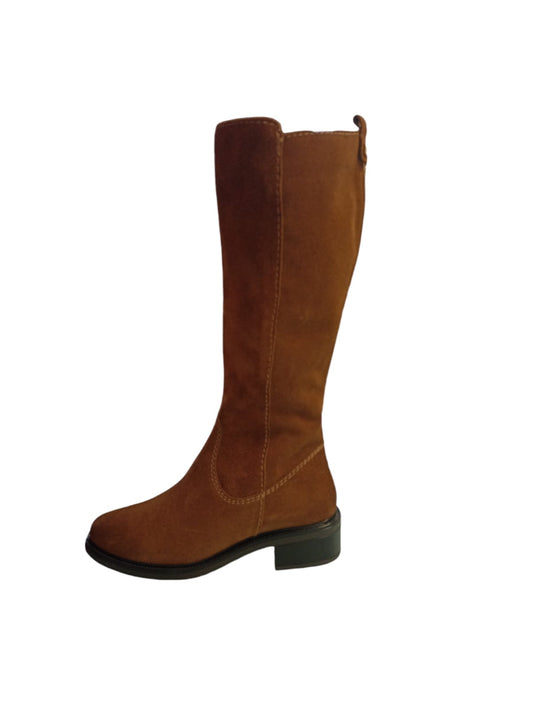 VICENZA Bota larga de gamuza para dama 3610