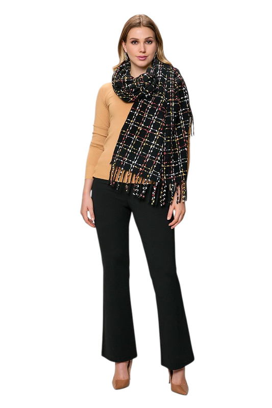 KAREN KEIN Bufanda larga afelpada