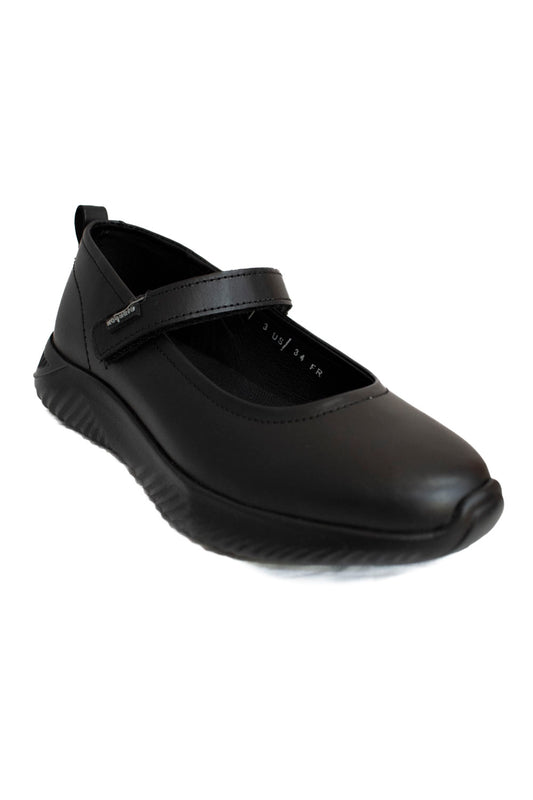 COQUETA Zapato Escolar SUSANA Negro de Piel. 134314