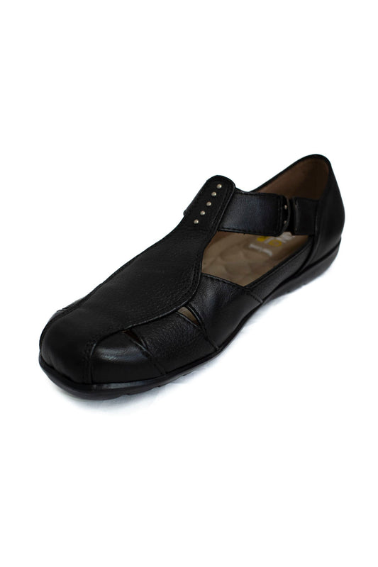 JARKING Sandalia Casual para Dama Elaborada en Piel de Borrego. 222