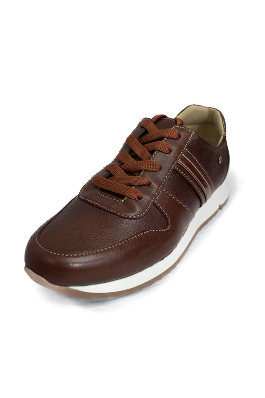 JARKING Tenis Casual para Dama Elaborado en Piel de Borrego Color Cafe. 170