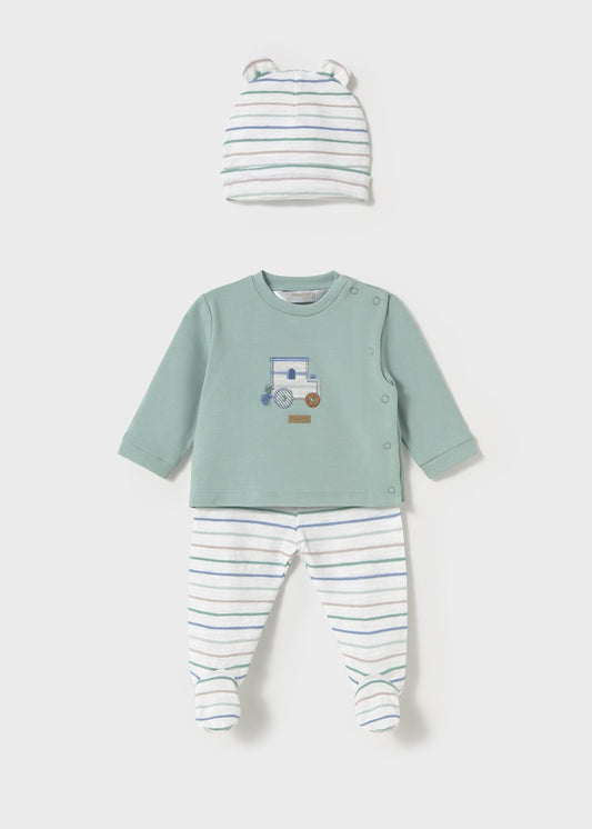 MAYORAL Conjunto 3pzs pantalon para bebé