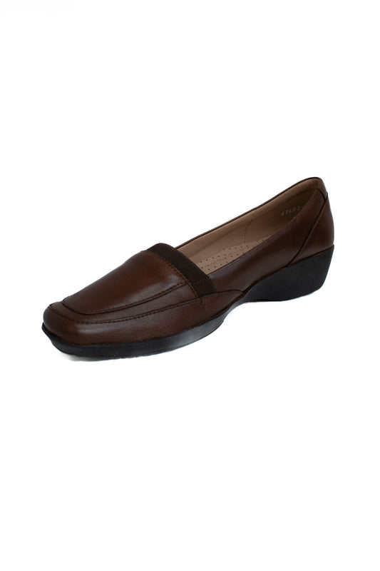 JARKING Zapato de Dama en Piel de Borrego Tipo Mocasín 949