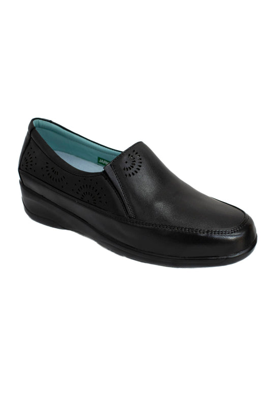 JARKING Zapato de Dama en Piel de Borrego Especial para Pie Diabético 705