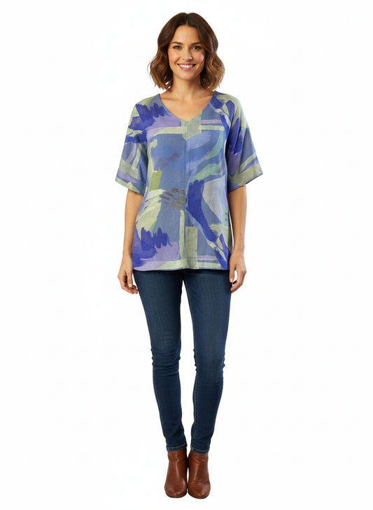 OKEY Blusa para dama 3006