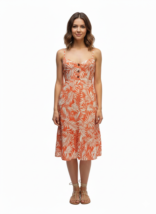 LOSAN Vestido corto para dama 25040