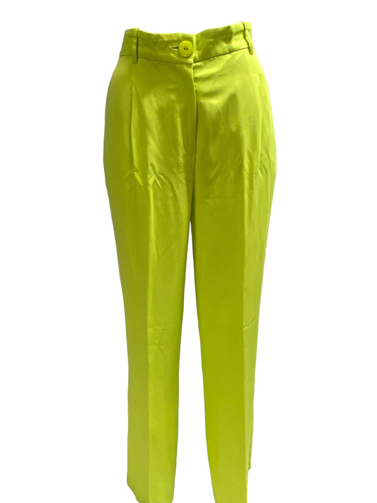 FOLEY'S Pantalón para dama verde limon