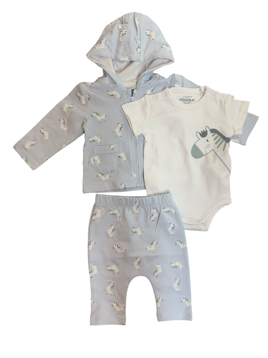 LOSAN Conjunto 3 pzas para bebé
