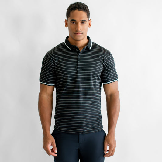 GENERRA Playera tipo polo Regular Fit – Contraste en Cuello y Puños 528708