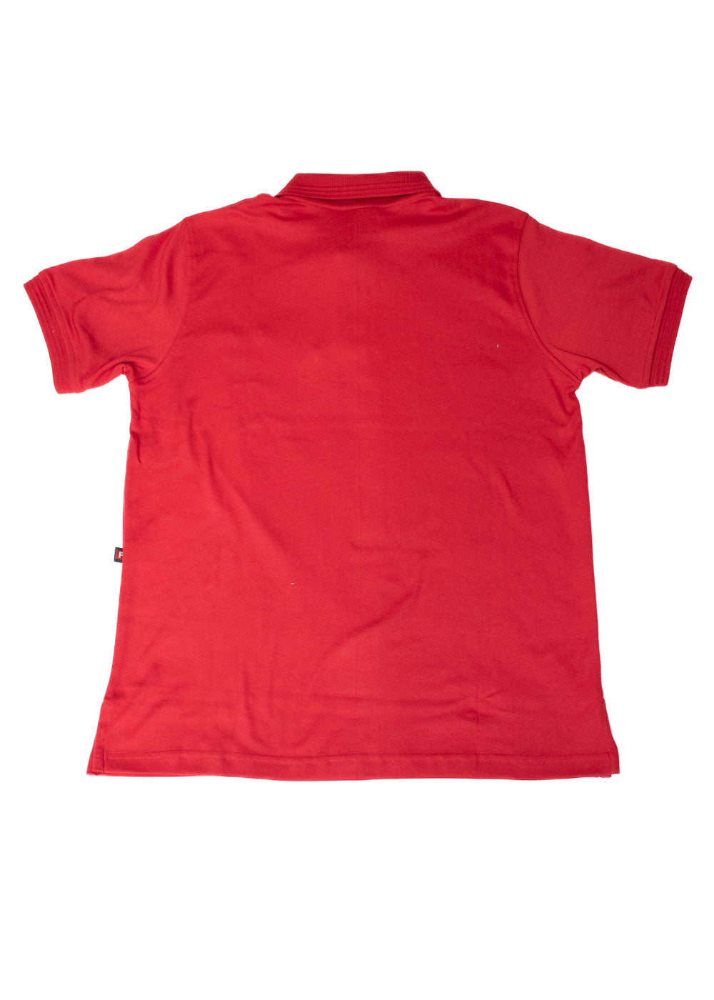 RAFTER Playera Tipo Polo Roja Manga Corta Hombre