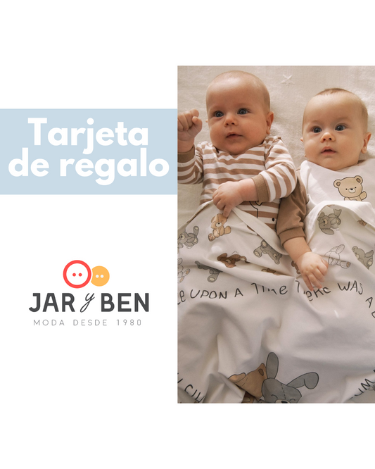 Tarjeta de Regalo Jar y Ben