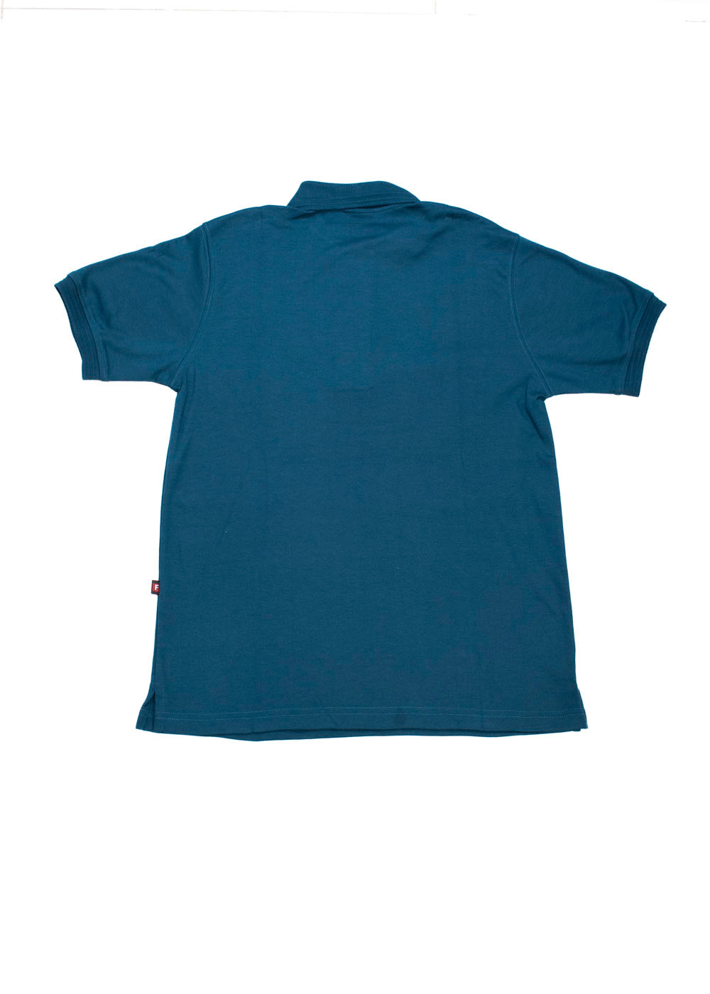 RAFTER Playera Tipo Polo Azul Manga Corta Hombre