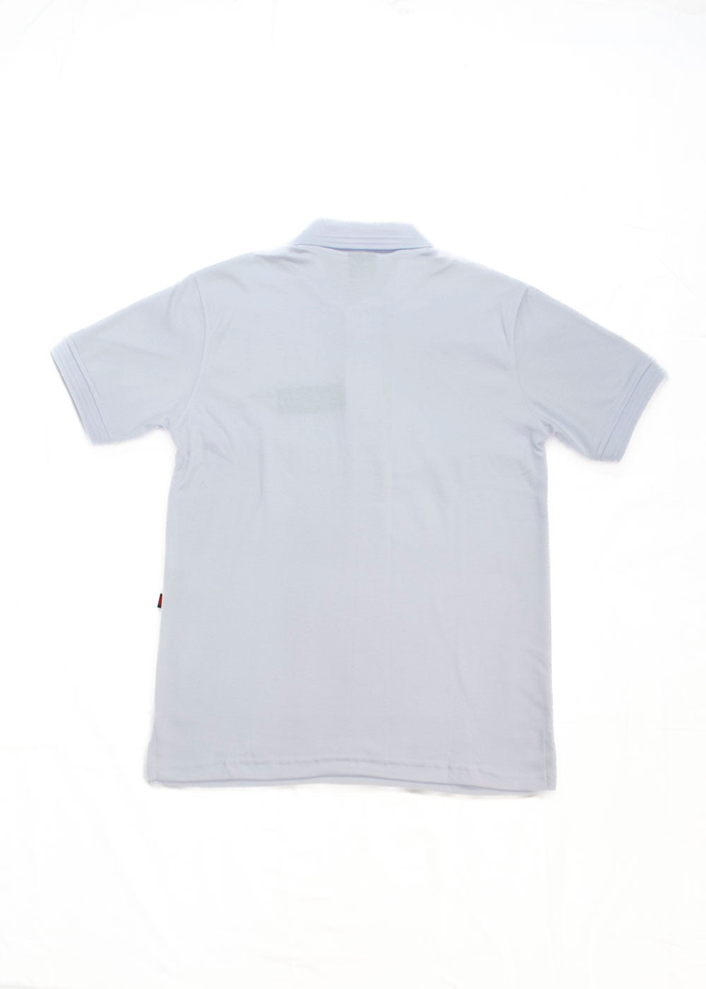 RAFTER Playera Tipo Polo Blanco Manga Corta Hombre