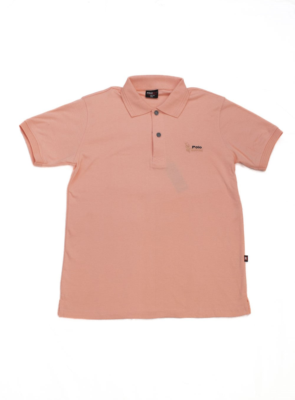 RAFTER Playera Tipo Polo Melón Manga Corta Hombre