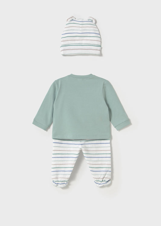 MAYORAL Conjunto 3pzs pantalon para bebé