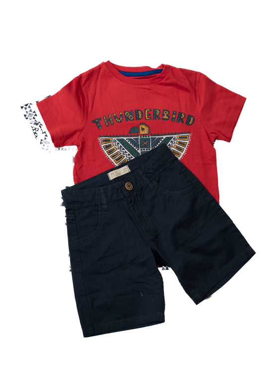 ZIPPY Conjunto de Bermuda y Playeras para Niño